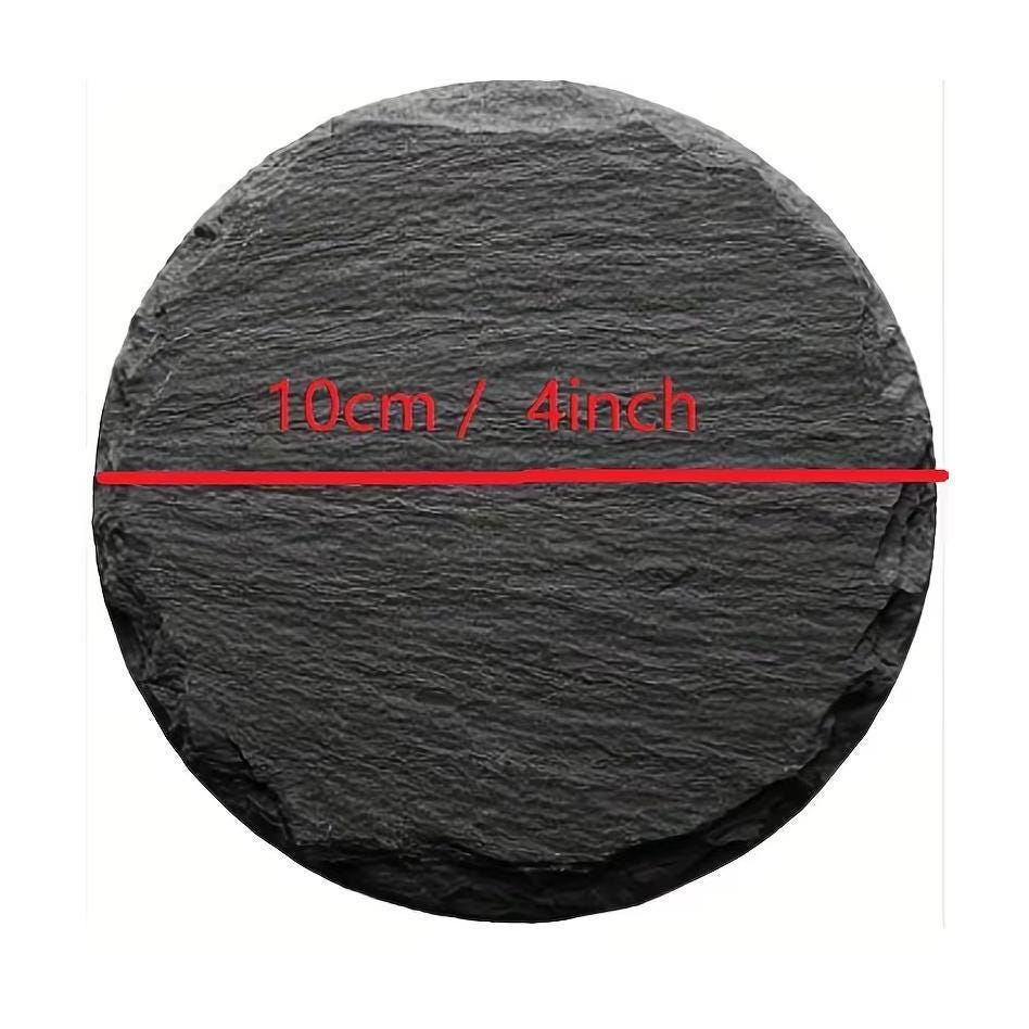 Custom Slate Coasters 100mm with stand