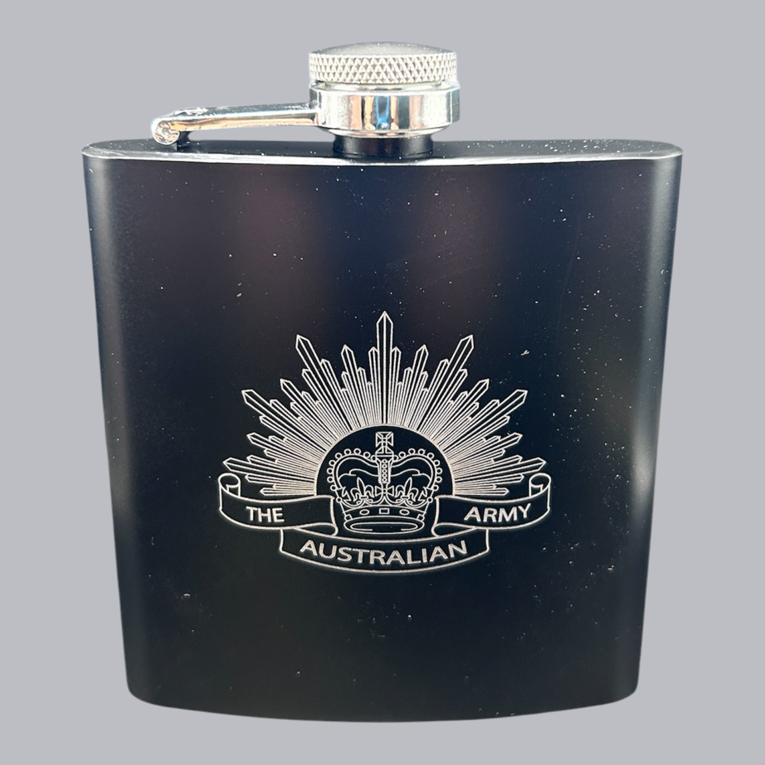 ANZAC DAY SPECIAL 350ml discreet hip flask with funnel