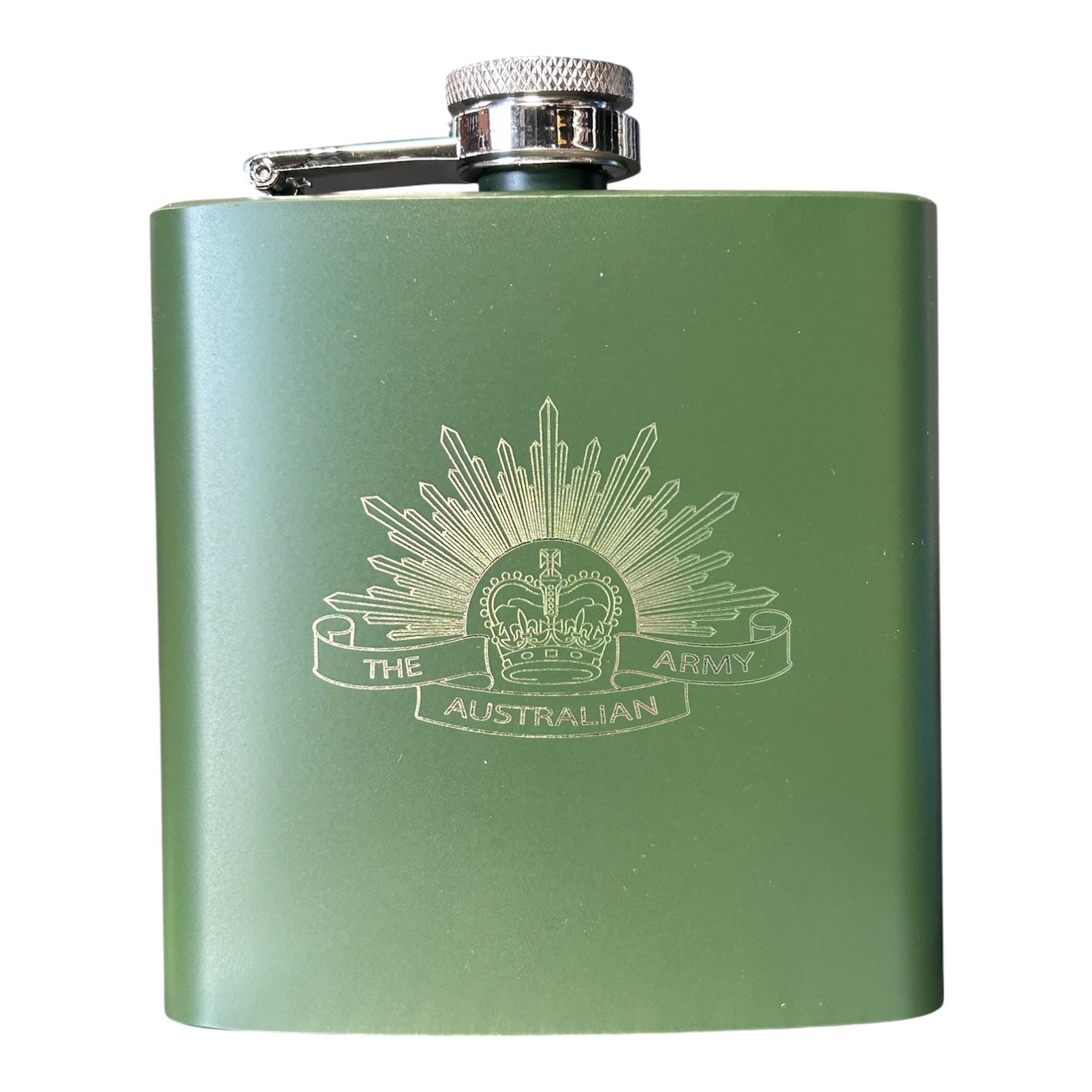 ANZAC DAY SPECIAL 350ml discreet hip flask with funnel