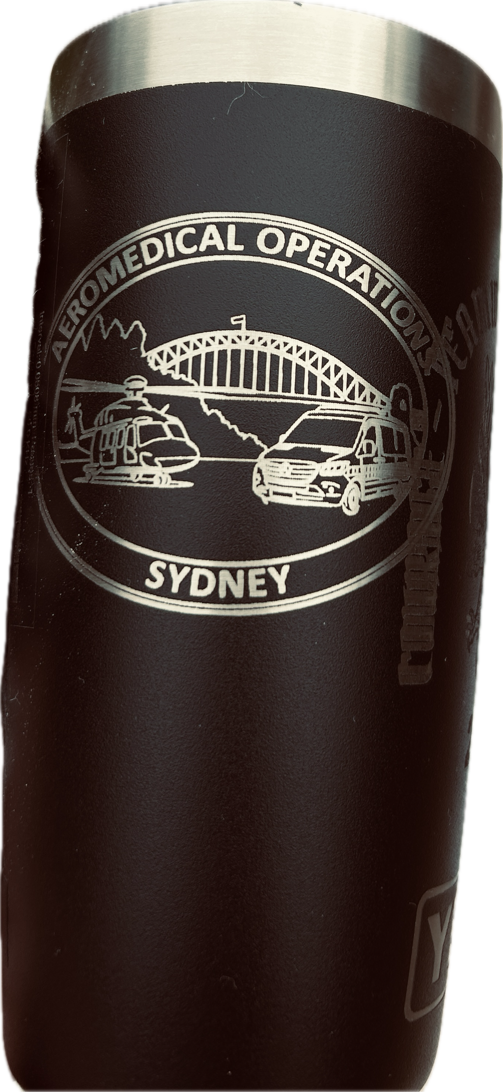 20oz Stainless Steel Tumbler: Double Wall, Mag Slide Lid, Custom Engraved