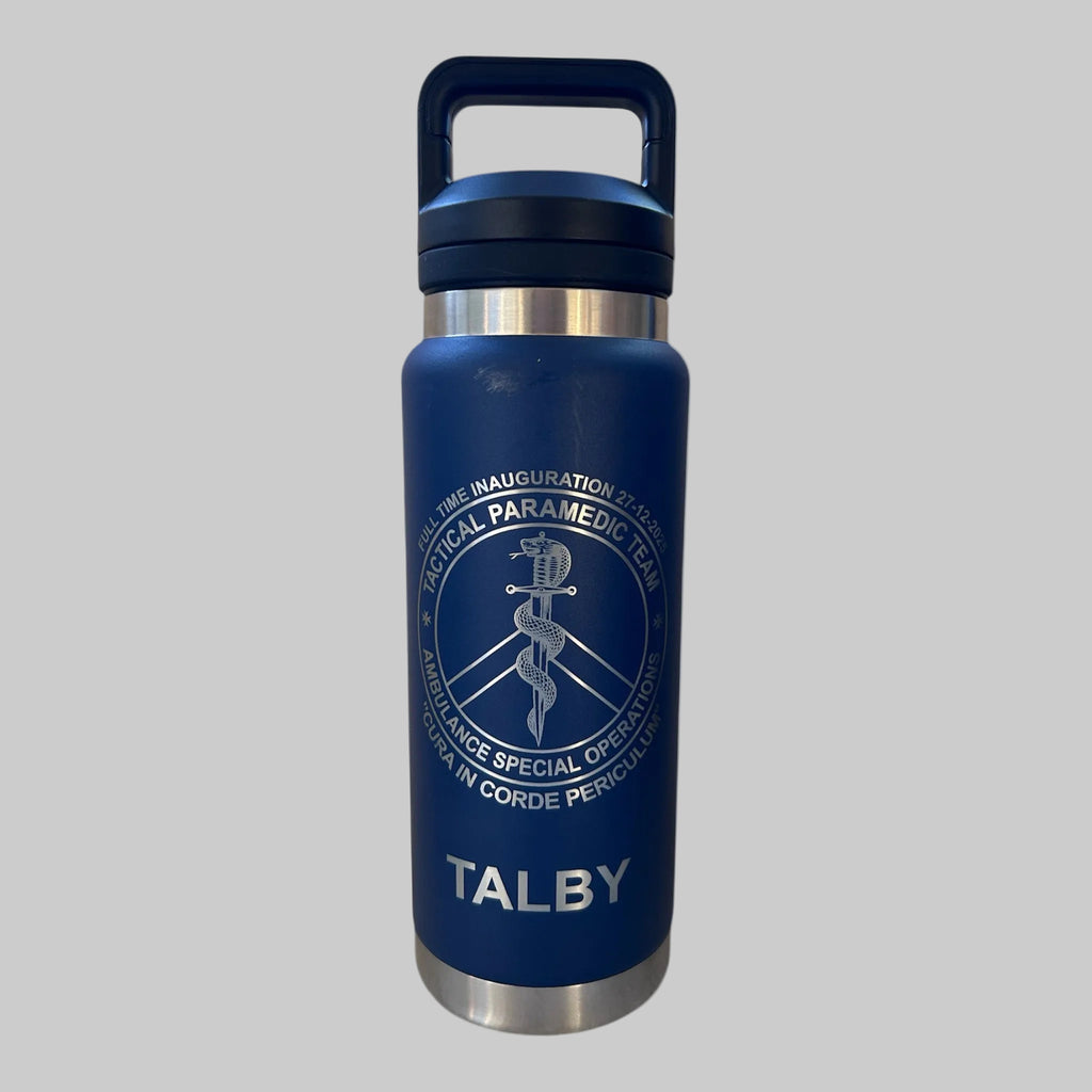 Custom 800ml Stainless Steel Insulated double wall drink bottles. Plus postage