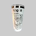 20oz Stainless Steel Tumbler: Double Wall, Mag Slide Lid, Custom Engraved
