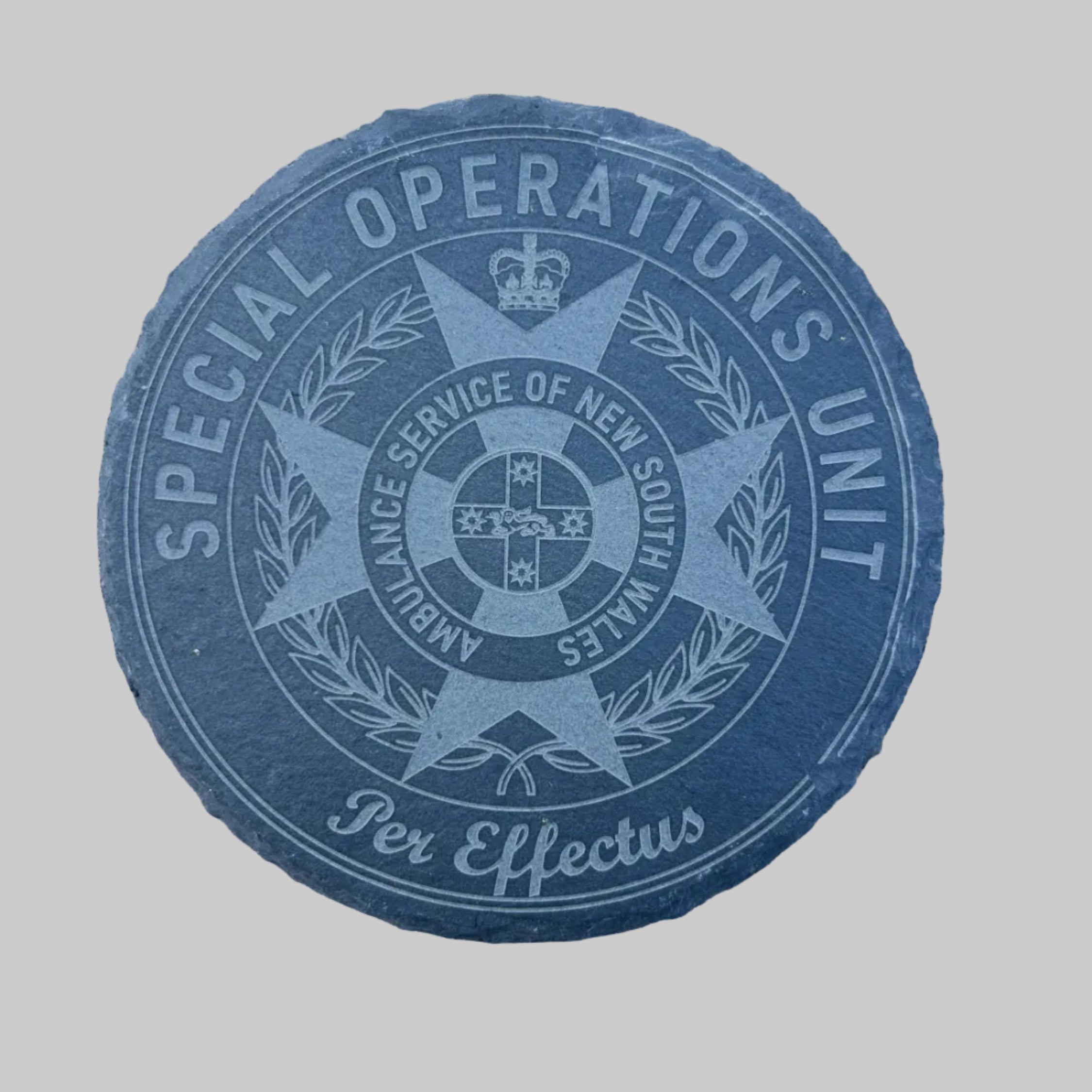 Custom Slate Coasters 100mm with stand